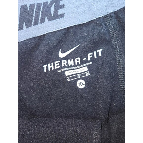 Nike Therma-Fit Mens Black Straight Leg SweatPants XL - Picture 4 of 9